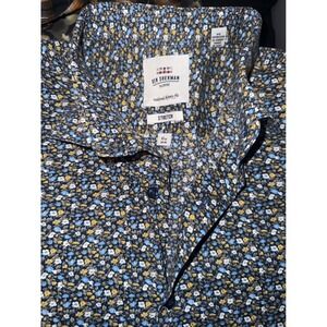 Ben Sherman Skinny Fit Stretch LS Floral Shirt, Excellent